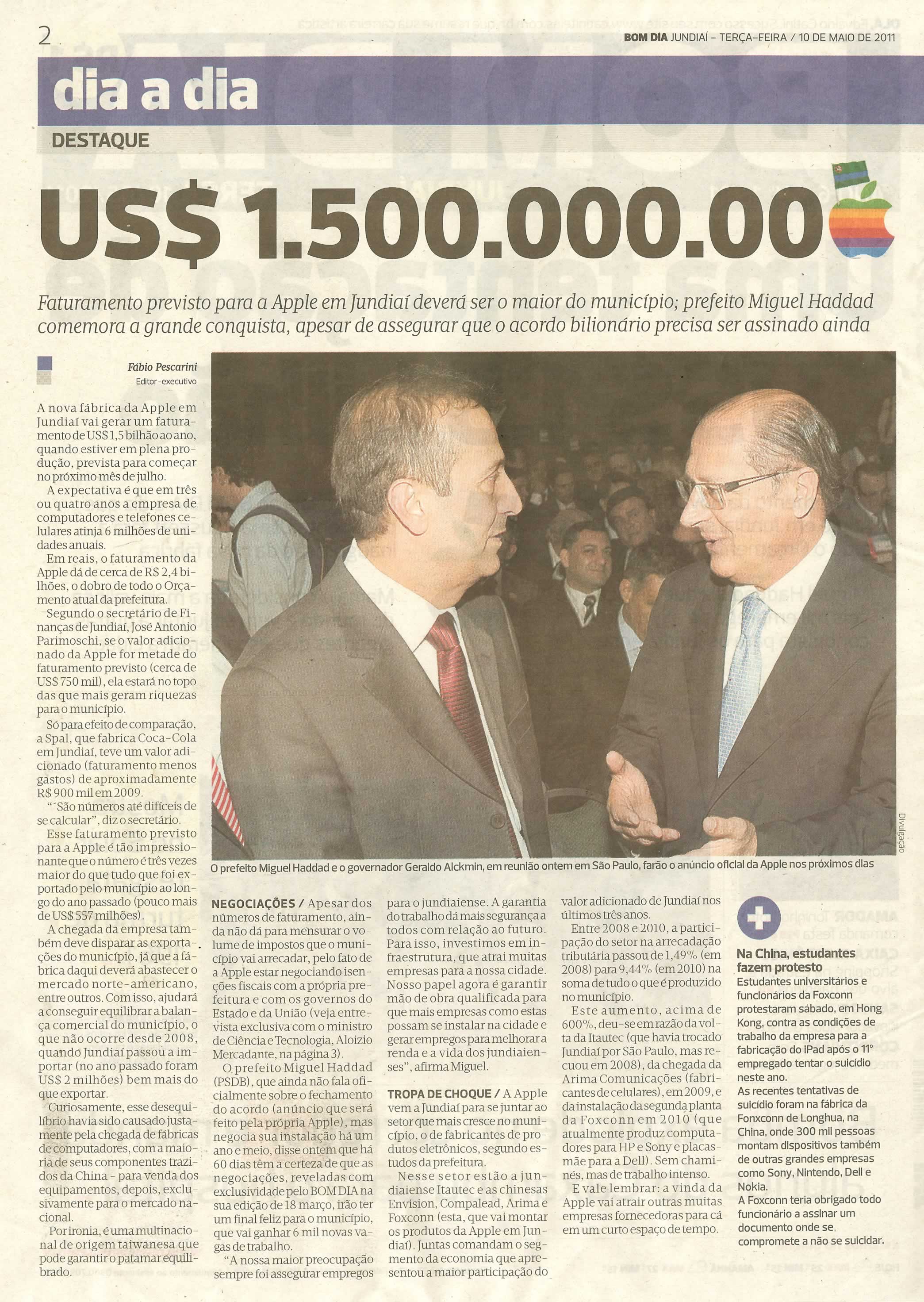 Bom Dia Jundiaí - 10/05/2011