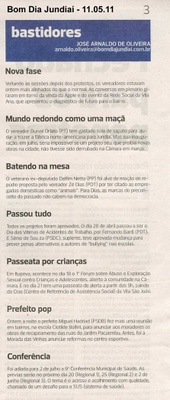 Bom Dia Jundiaí - 11/05/2011