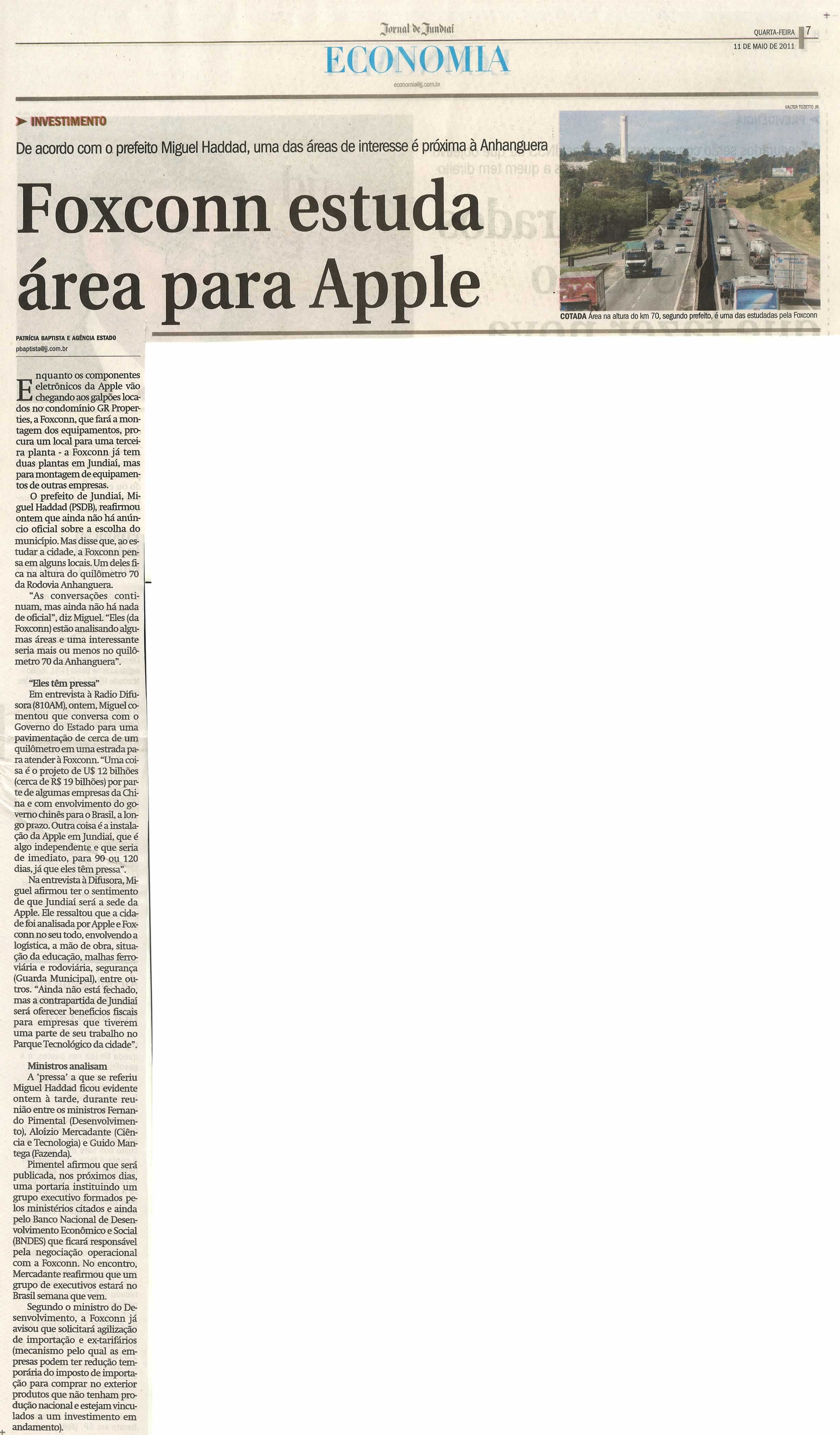Jornal de Jundiaí - 11/05/2011