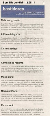 Bom Dia Jundiaí - 12/05/2011