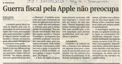 Jornal de Jundiaí - 12/05/2011