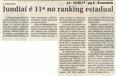 Jornal de Jundiaí - 12/05/2011