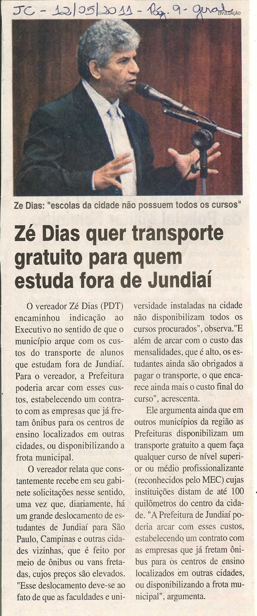 Jornal da Cidade - 12/05/2011