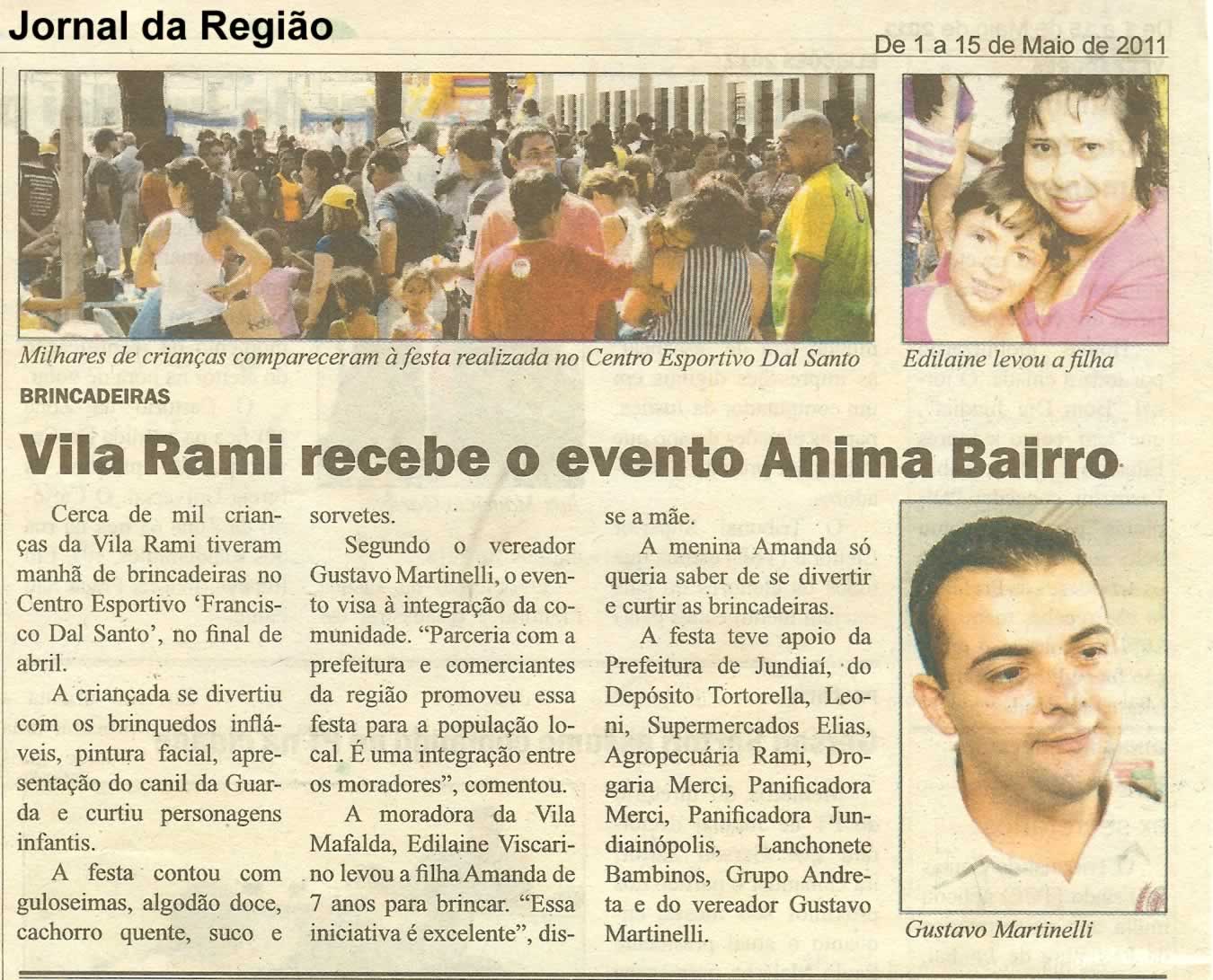 Jornal da Região - 01/05/2011