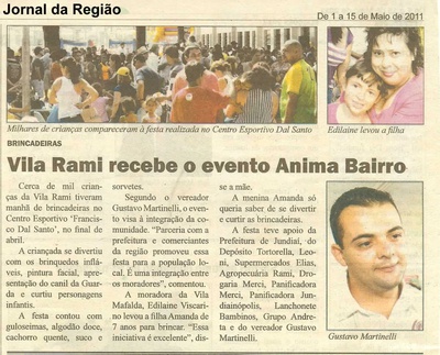 Jornal da Região - 01/05/2011