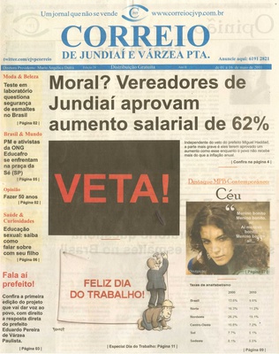 Correio de Jundiaí e Várzea Paulista - 01/05/2011