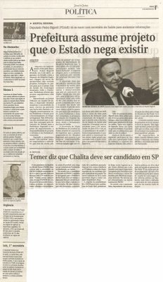 Jornal de Jundiaí - 14/05/2011