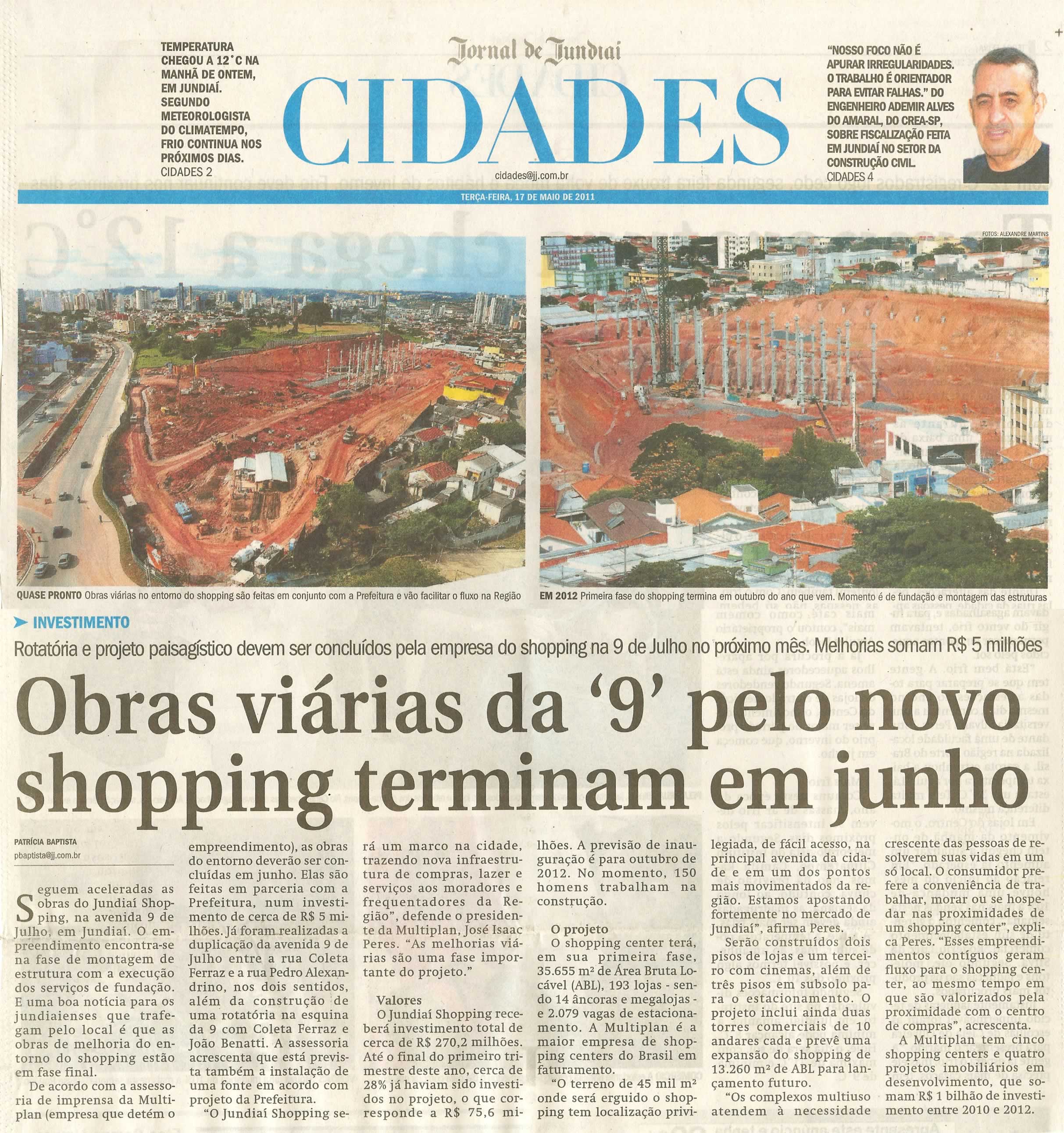 Jornal de Jundiaí - 17/05/2011