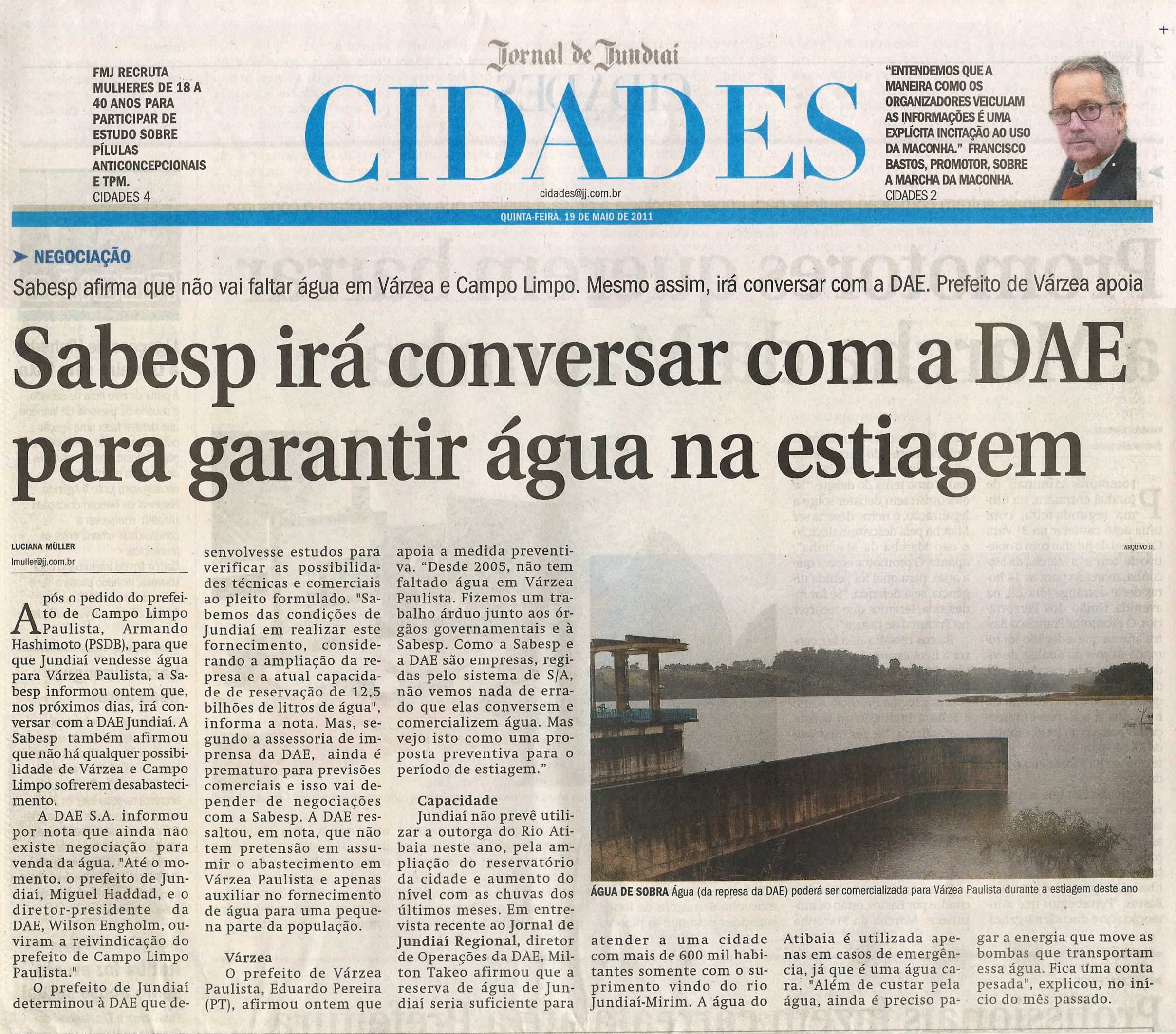 Jornal de Jundiaí - 19/05/2011