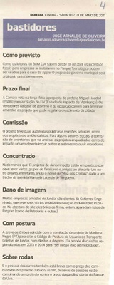 Bom Dia Jundiaí - 21/05/2011