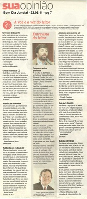 Bom Dia Jundiaí - 22/05/2011