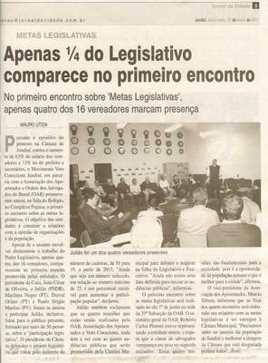Jornal da Cidade - 24/05/2011