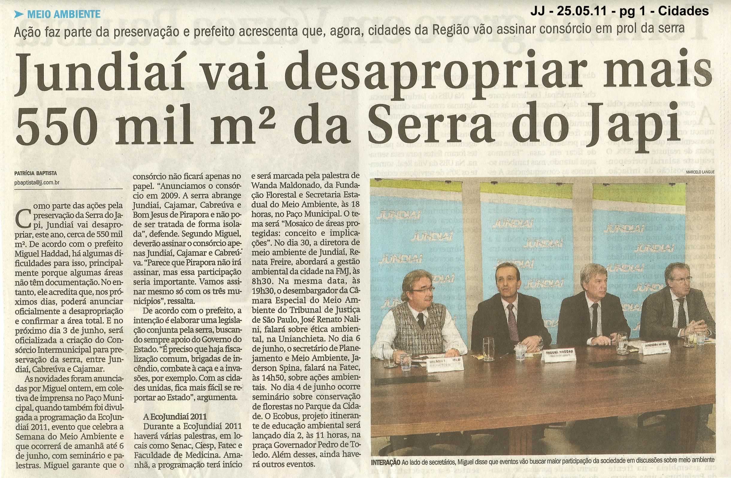 Jornal de Jundiaí - 25/05/2011