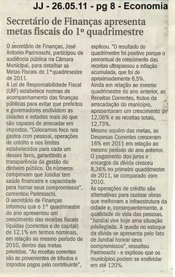 Jornal de Jundiaí - 26/05/2011