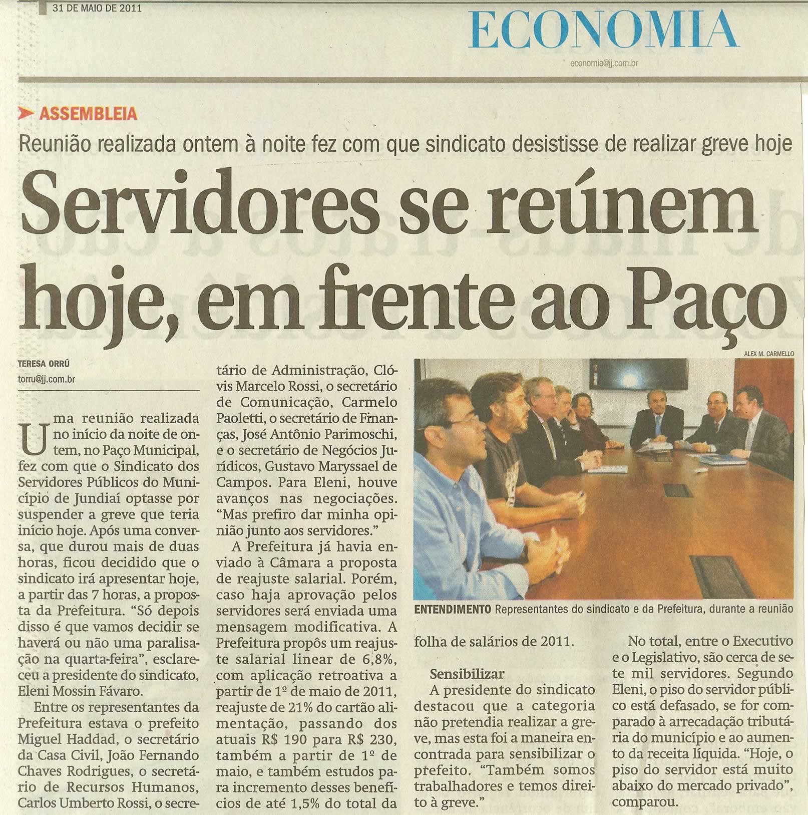 Jornal de Jundiaí - 31/05/2011