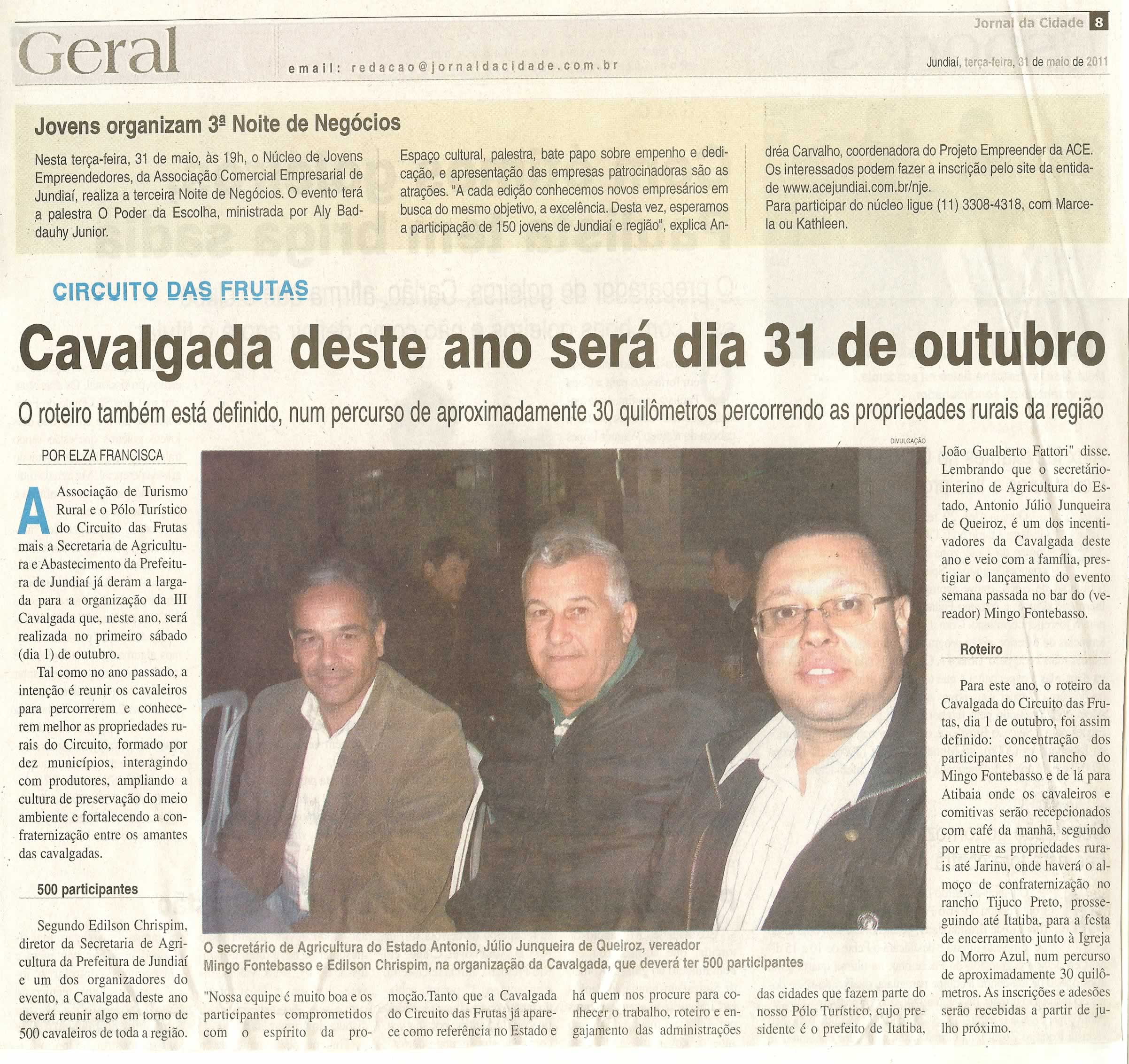 Jornal da Cidade - 31/05/2011