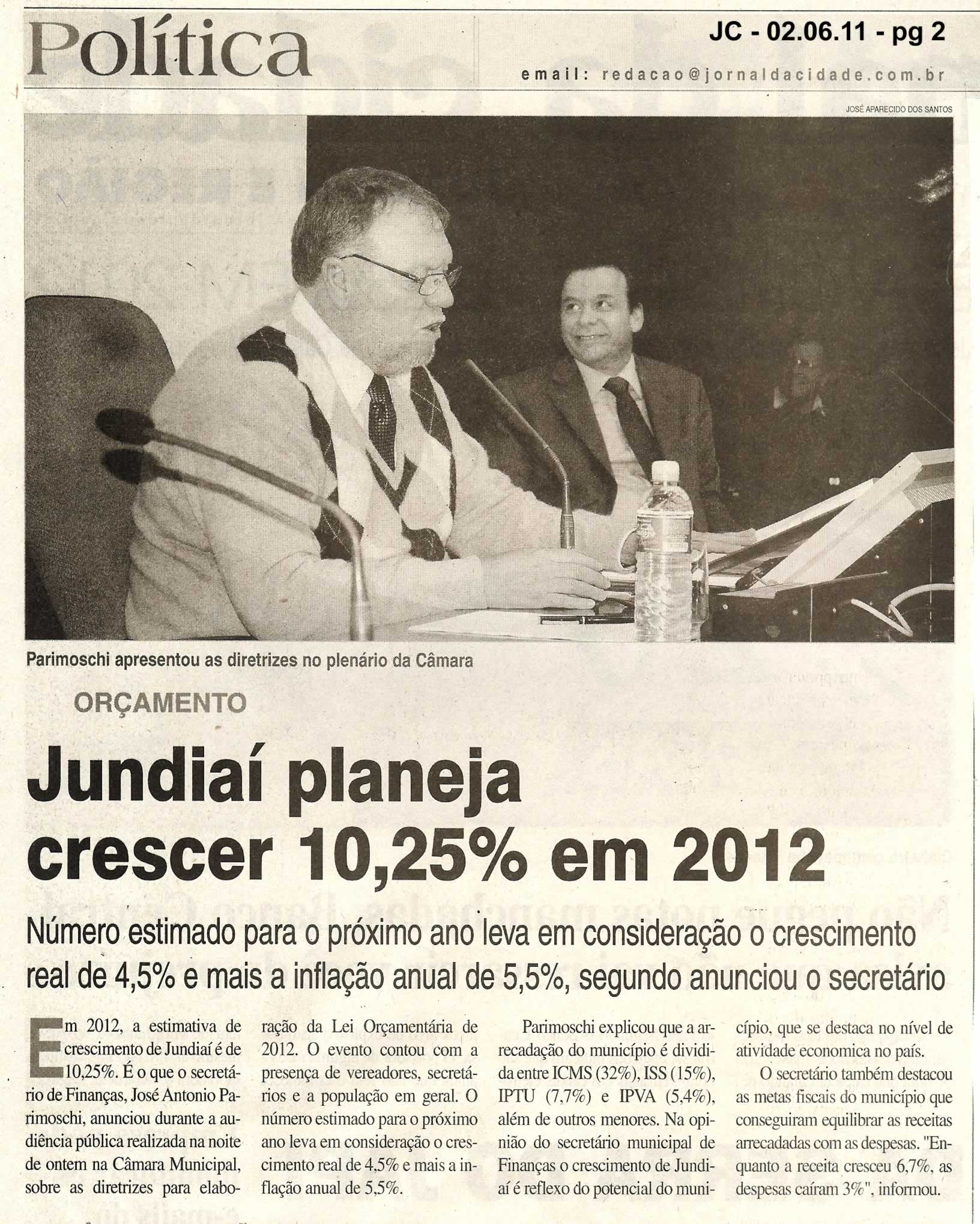 Jornal da Cidade - 02/06/2011