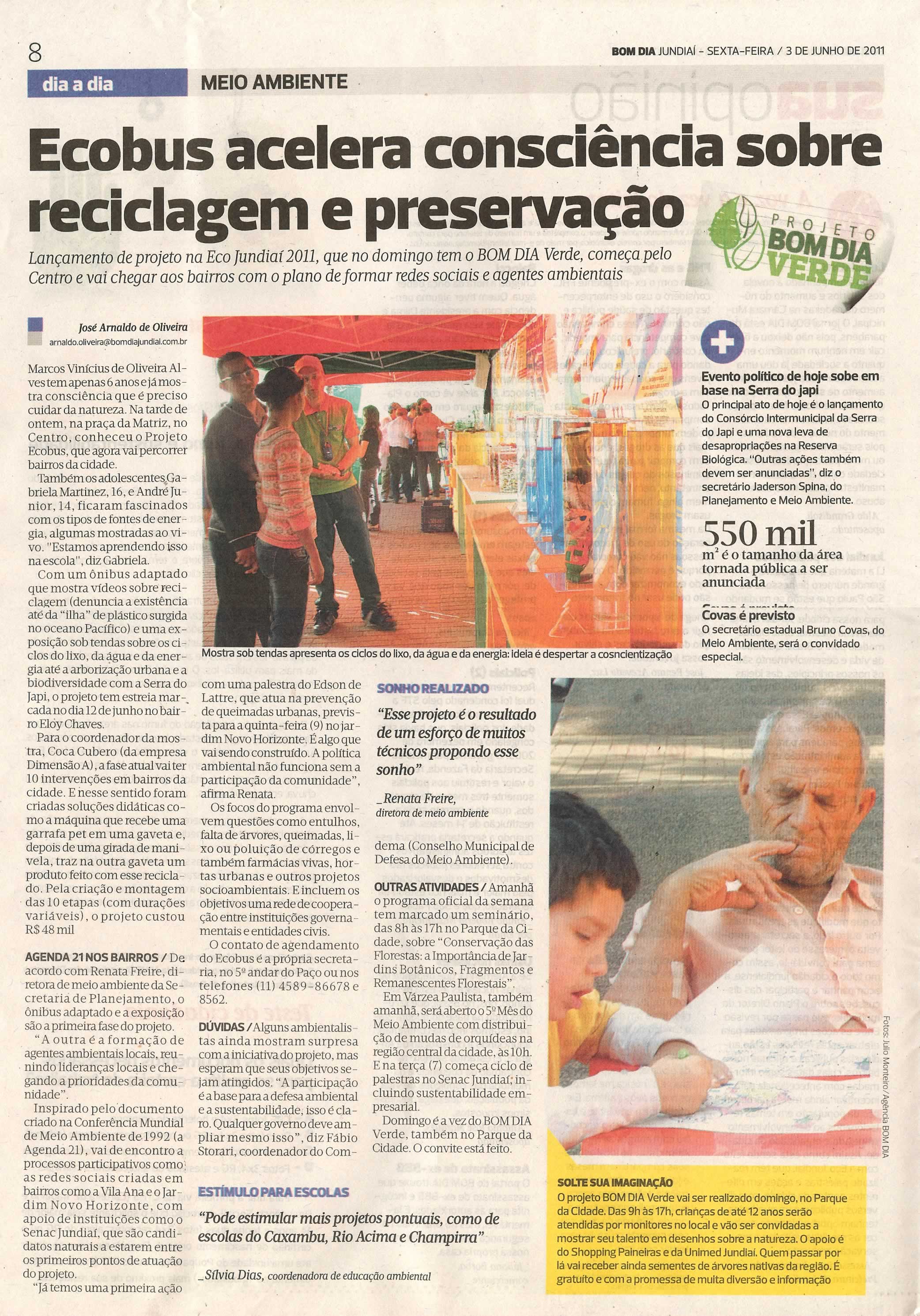 Bom Dia Jundiaí - 03/06/2011