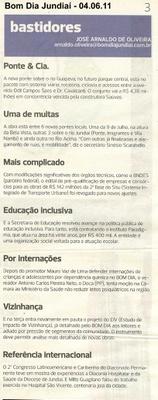 Bom Dia Jundiaí - 04/06/2011
