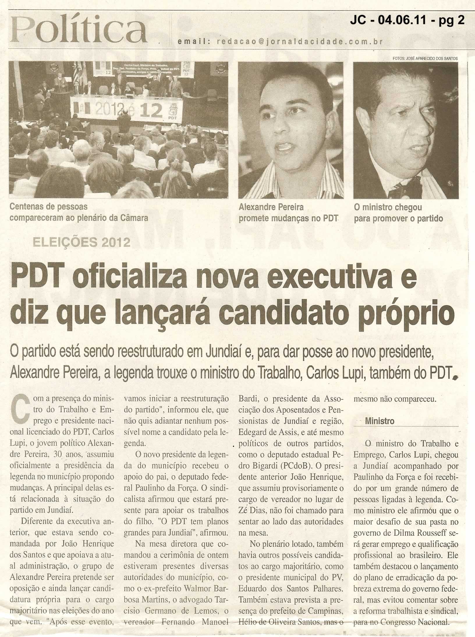 Jornal da Cidade - 04/06/2011