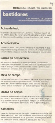 Bom Dia Jundiaí - 05/06/2011