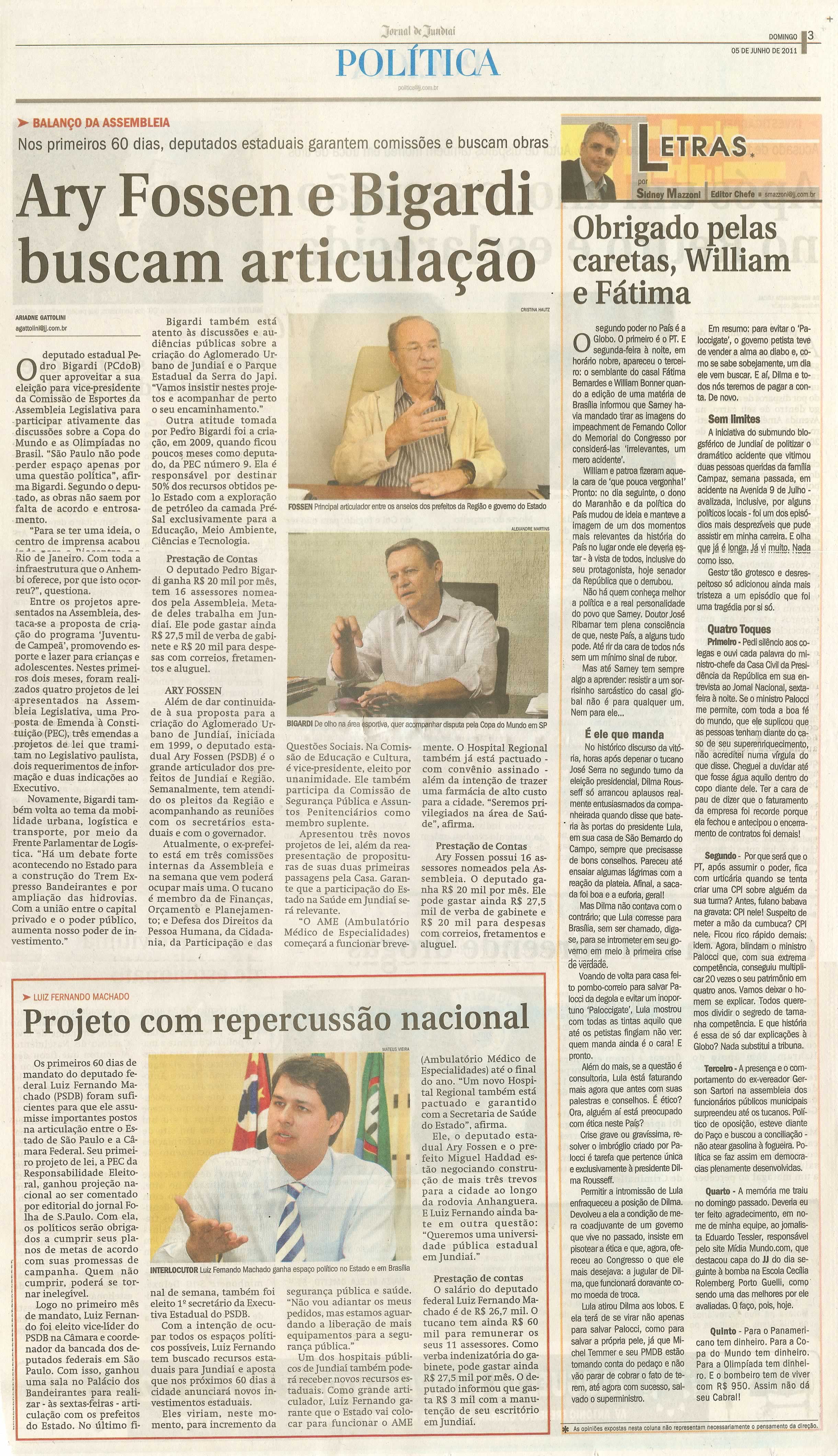 Jornal de Jundiaí - 05/06/2011