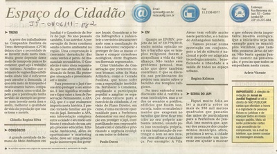 Jornal de Jundiaí - 07/06/2011