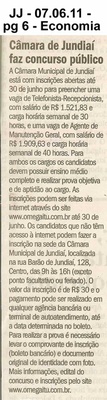 Jornal de Jundiaí - 07/06/2011