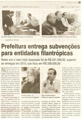 Jornal da Cidade - 07/06/2011