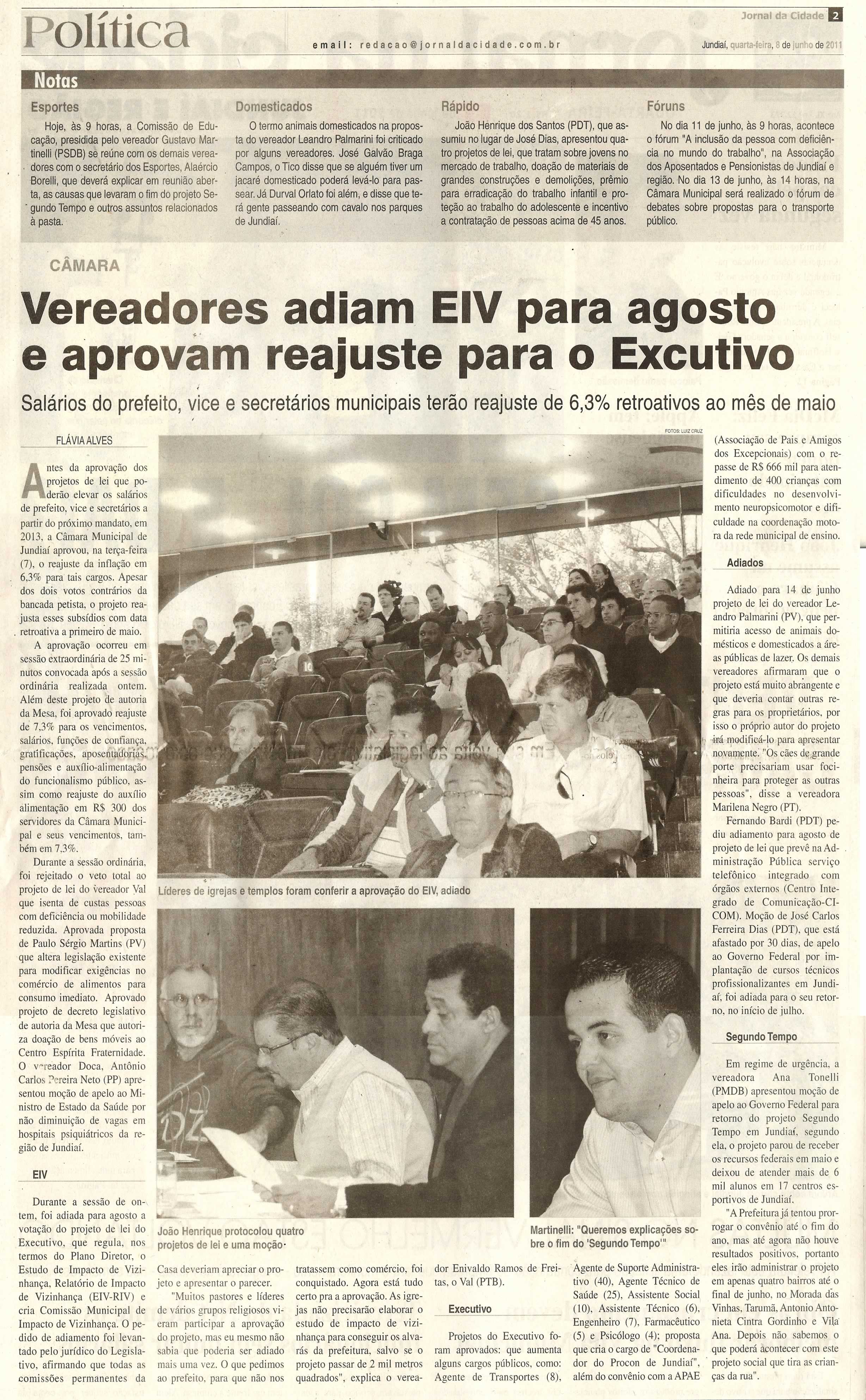Jornal da Cidade - 08/06/2011