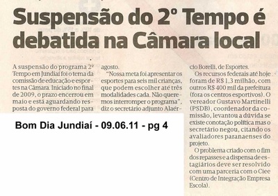 Bom Dia Jundiaí - 09/06/2011