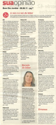Bom Dia Jundiaí - 09/06/2011