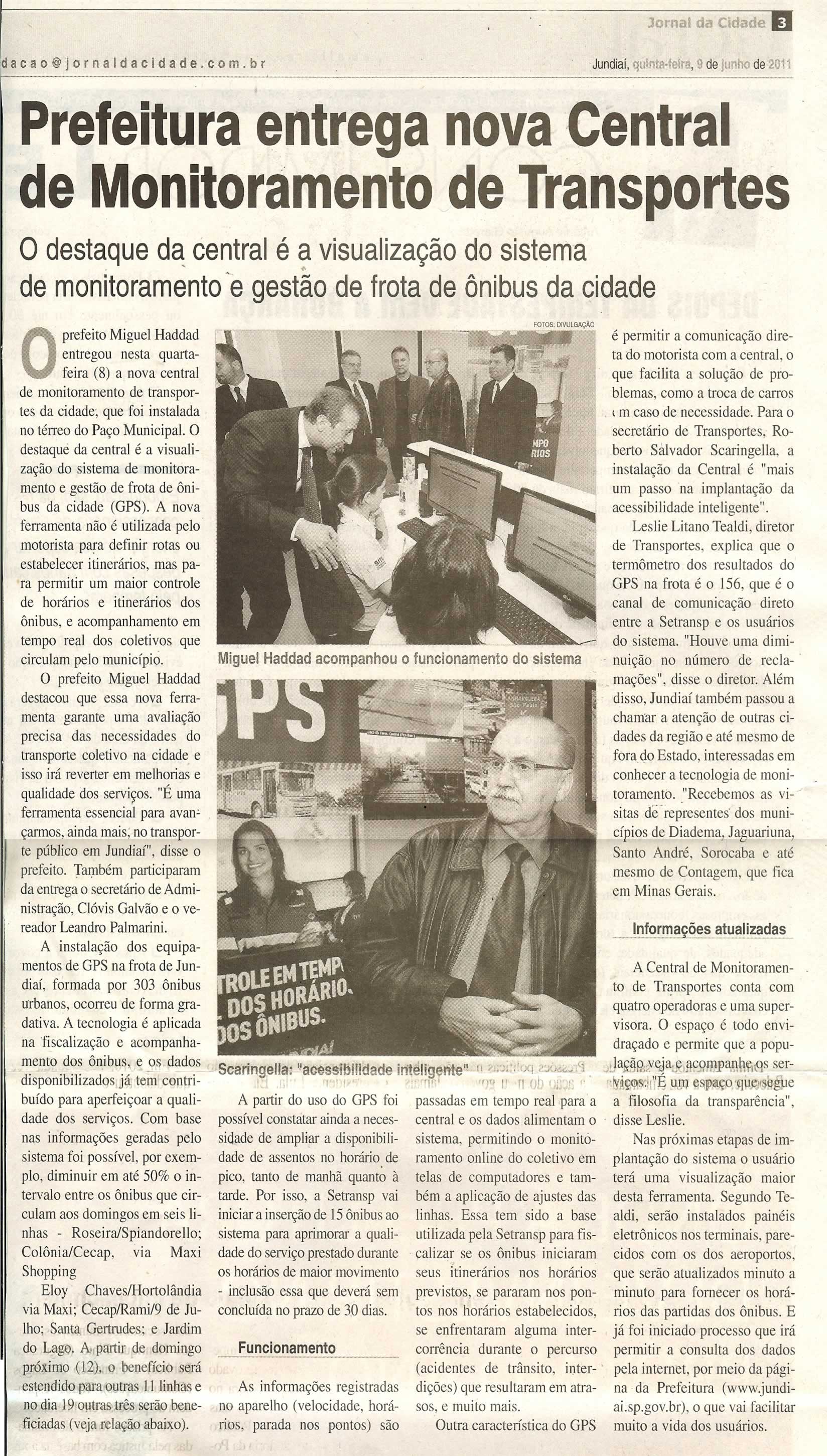 Jornal da Cidade - 09/06/2011