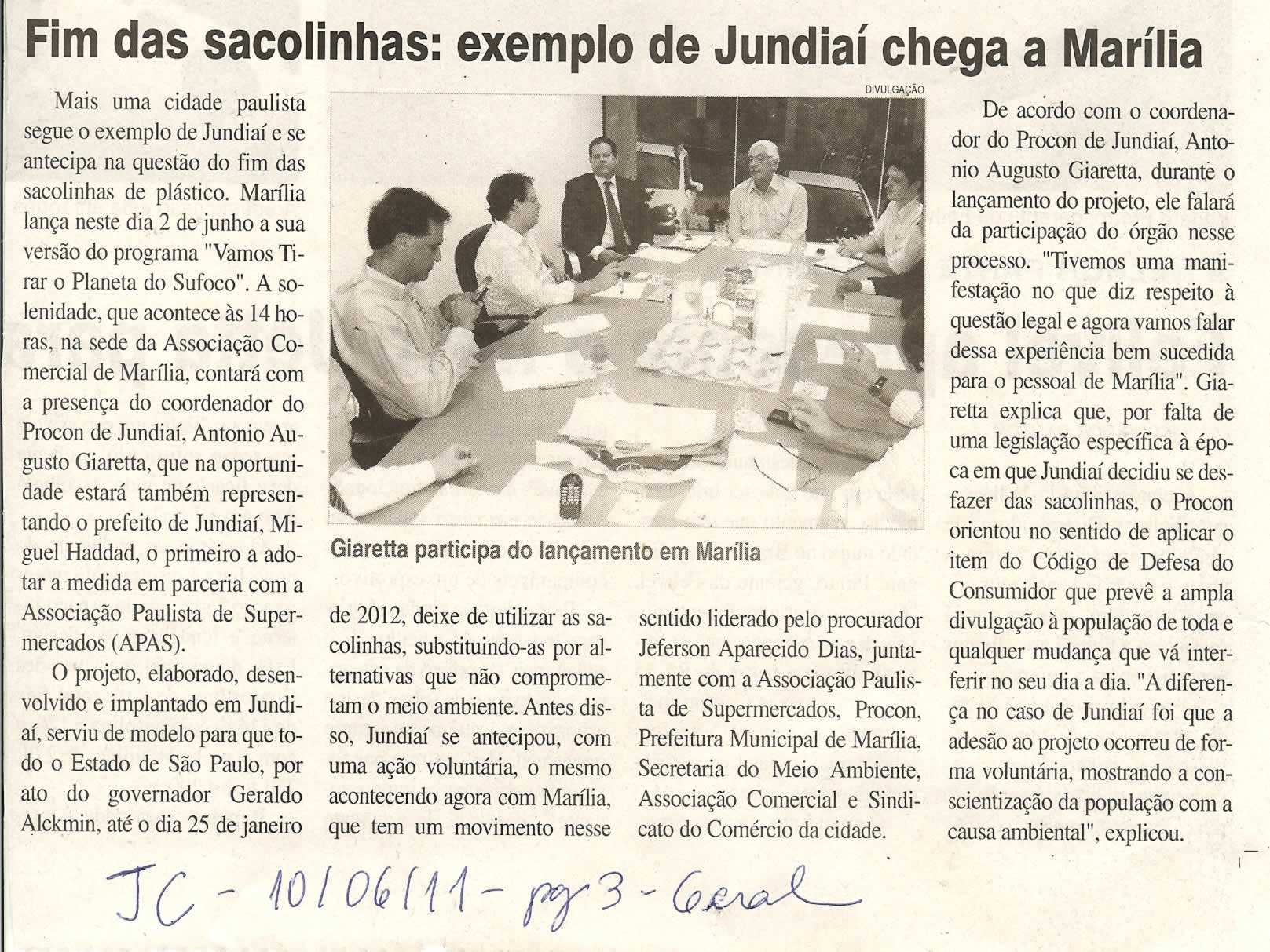 Jornal da Cidade - 10/06/2011