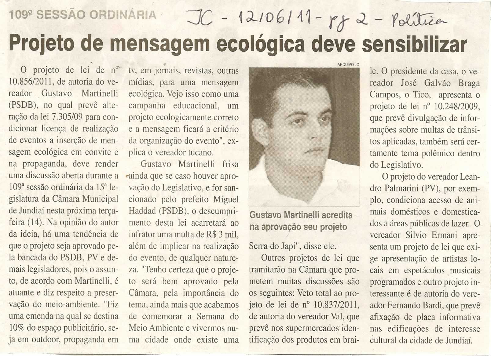 Jornal da Cidade - 12/06/2011
