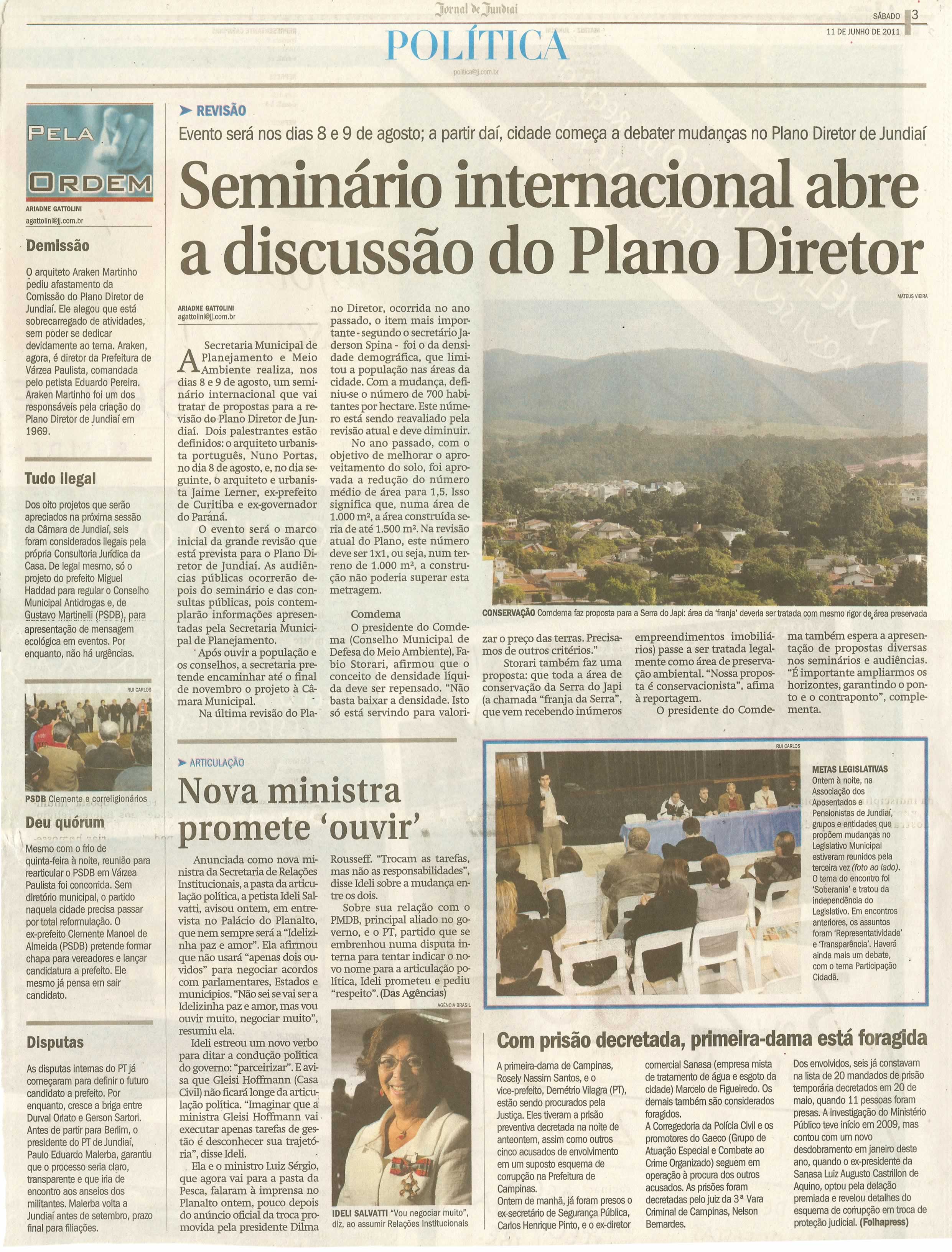 Jornal de Jundiaí - 11/06/2011