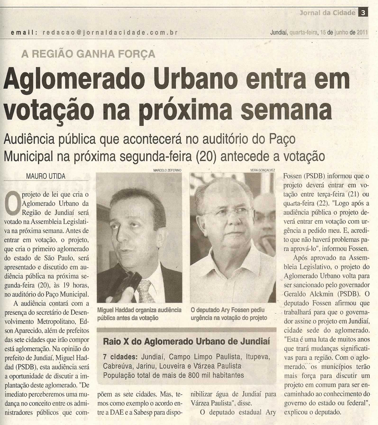 Jornal da Cidade - 15/06/2011
