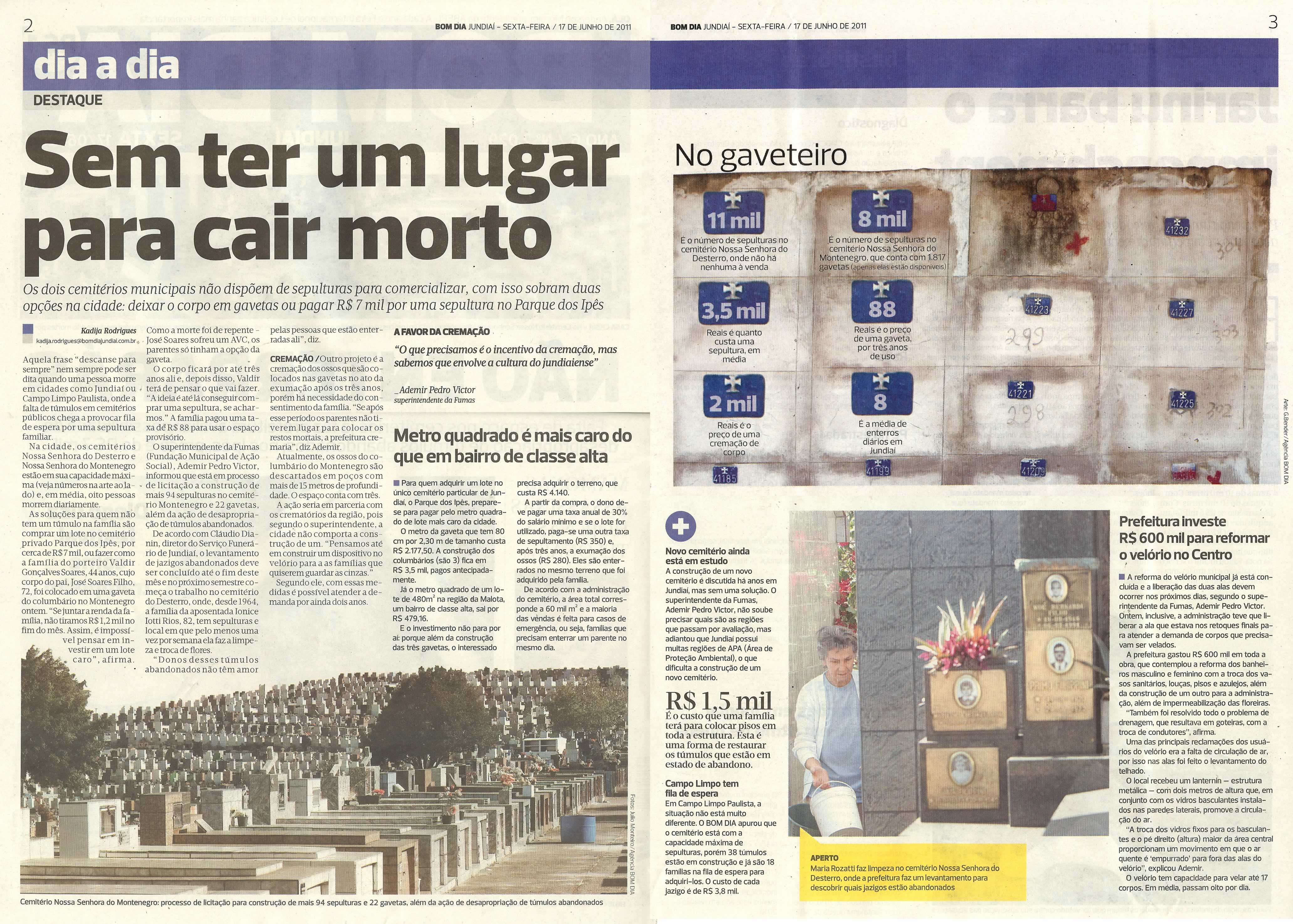 Bom Dia Jundiaí - 17/06/2011
