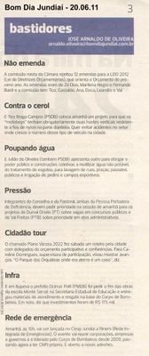Bom Dia Jundiaí - 20/06/2011