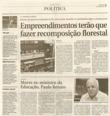 Jornal de Jundiaí - 27/06/2011