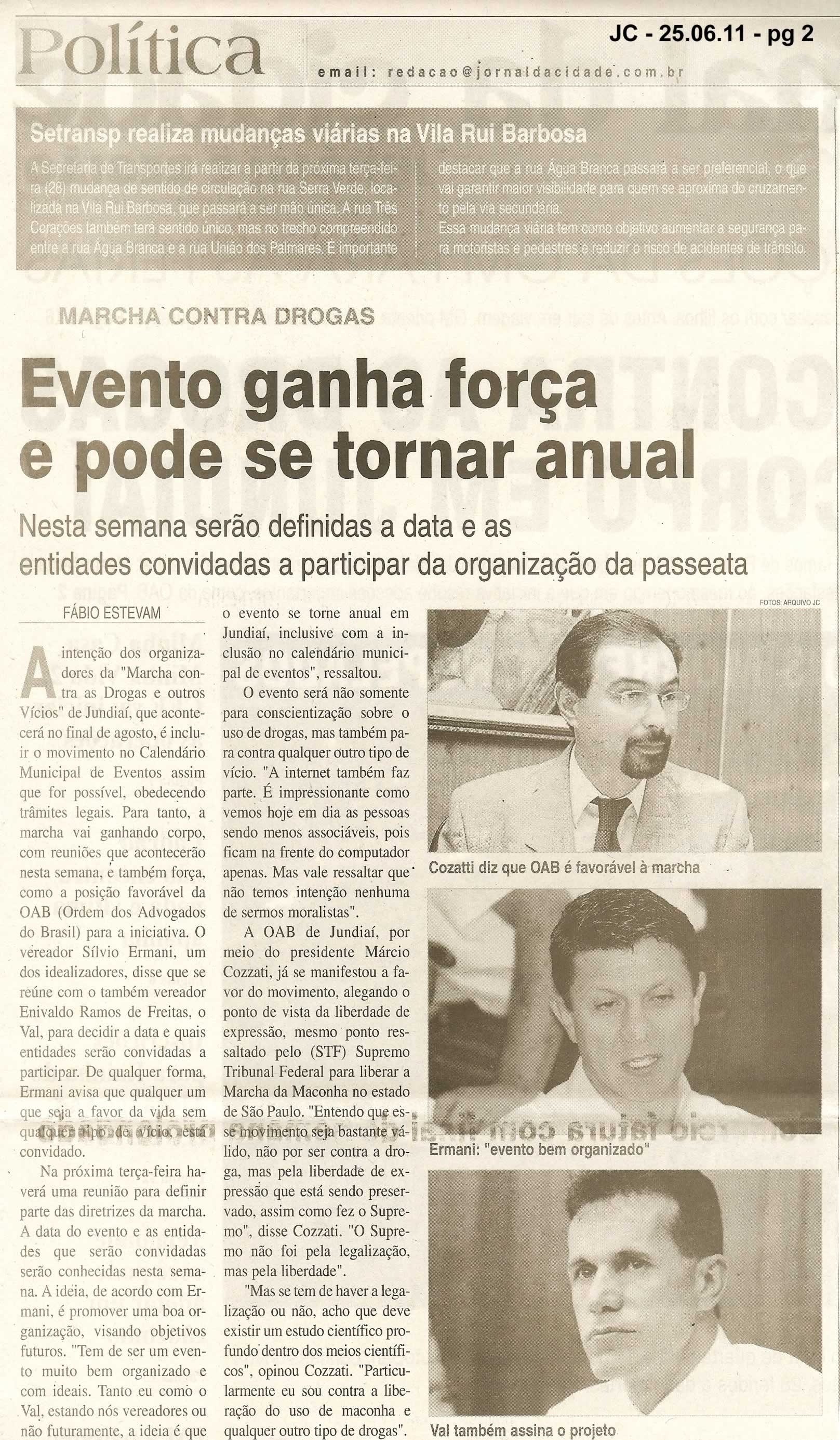 Jornal da Cidade - 25/06/2011