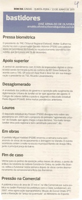 Bom Dia Jundiaí - 23/06/2011