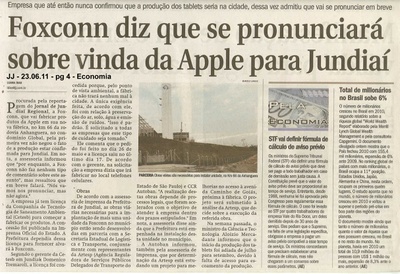 Jornal de Jundiaí - 23/06/2011
