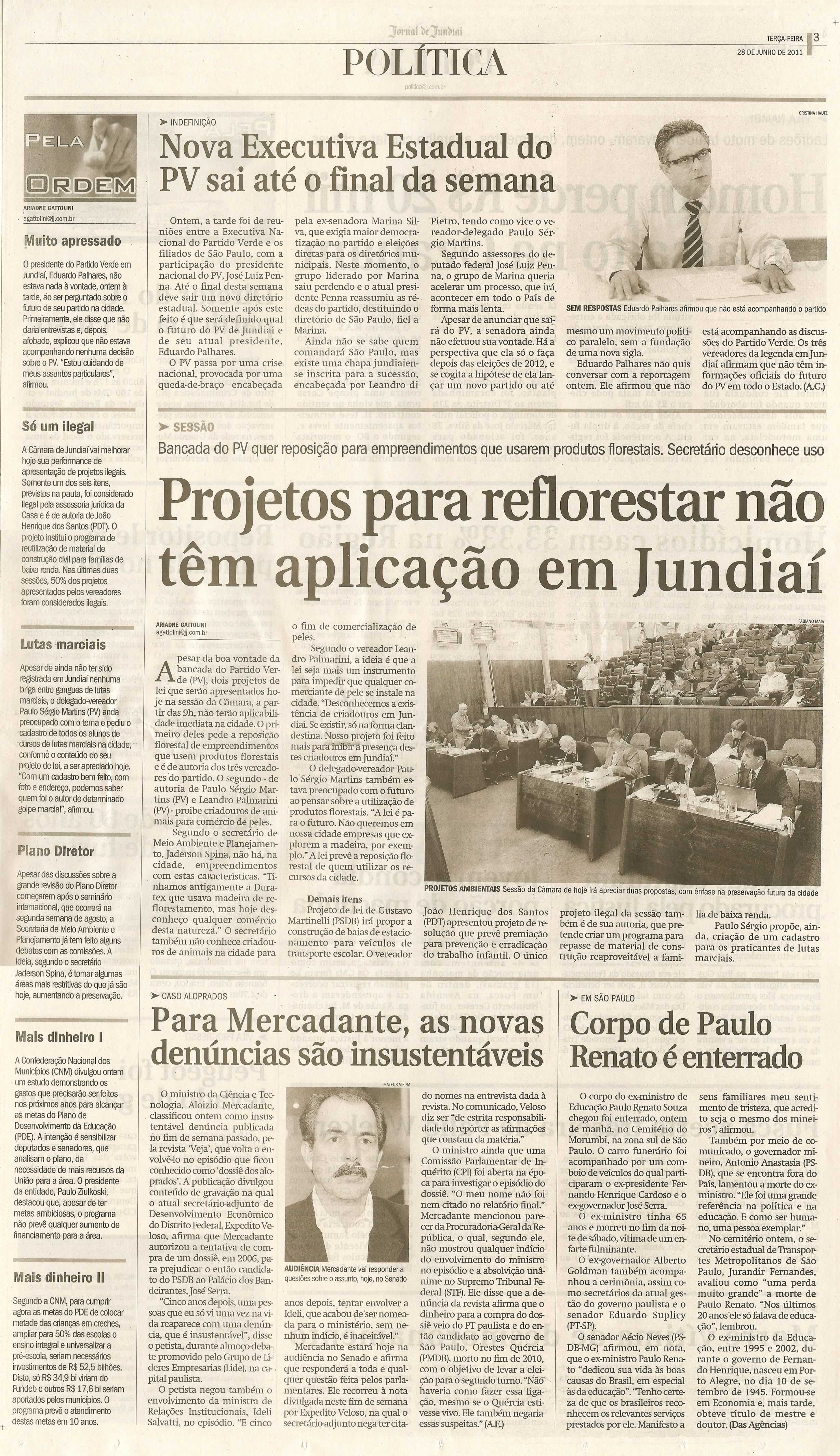 Jornal de Jundiaí - 28/06/2011