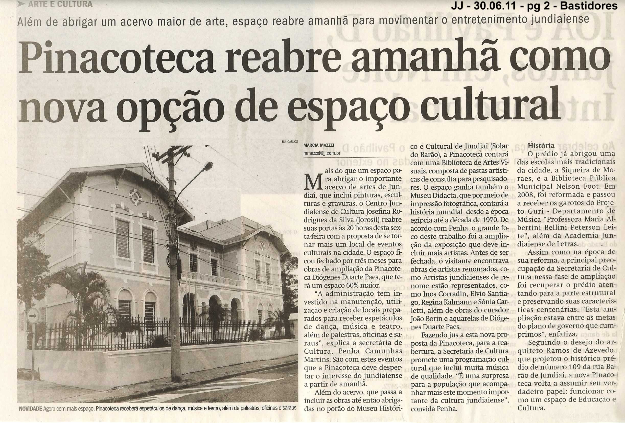 Jornal de Jundiaí - 30/06/2011