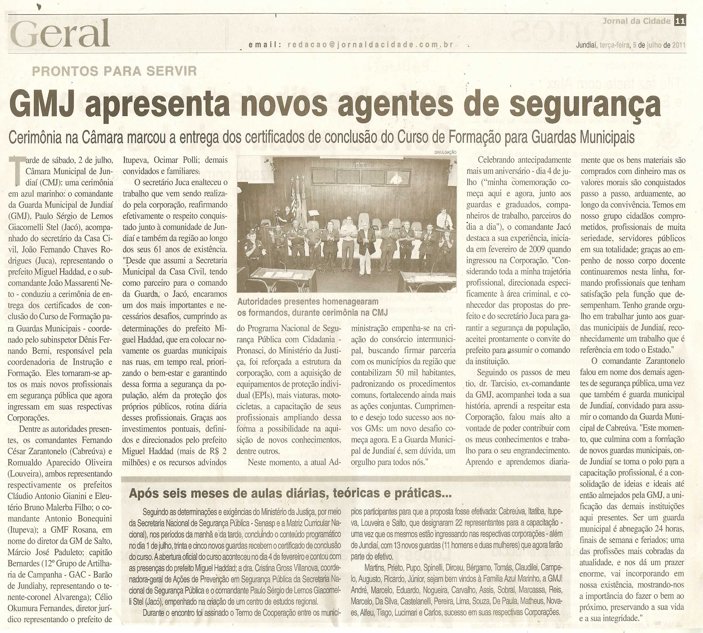 Jornal da Cidade - 05/07/2011