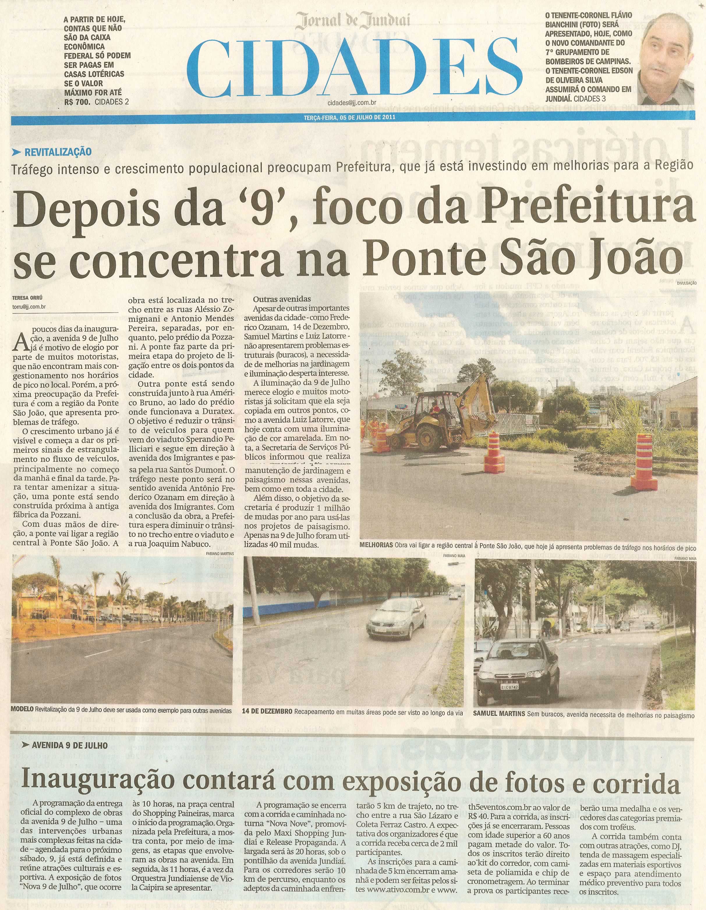 Jornal de Jundiaí - 05/07/2011