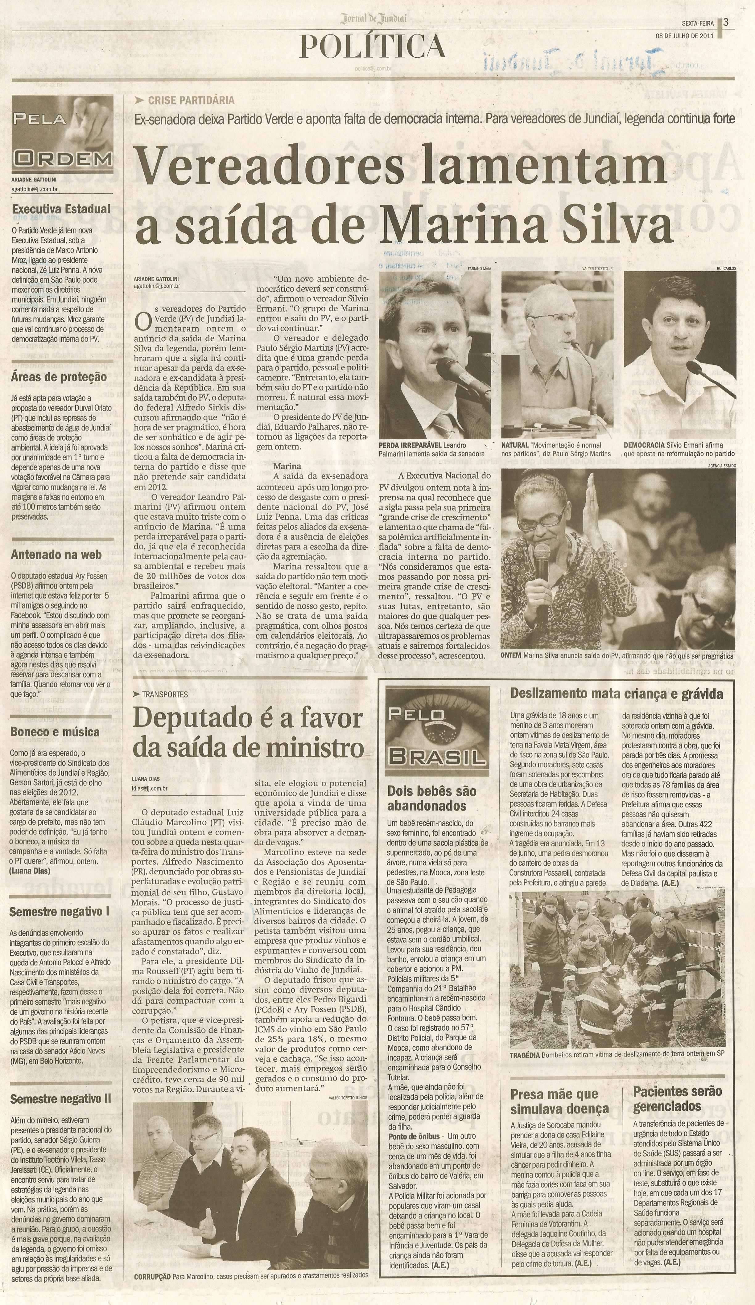 Jornal de Jundiaí - 08/07/2011