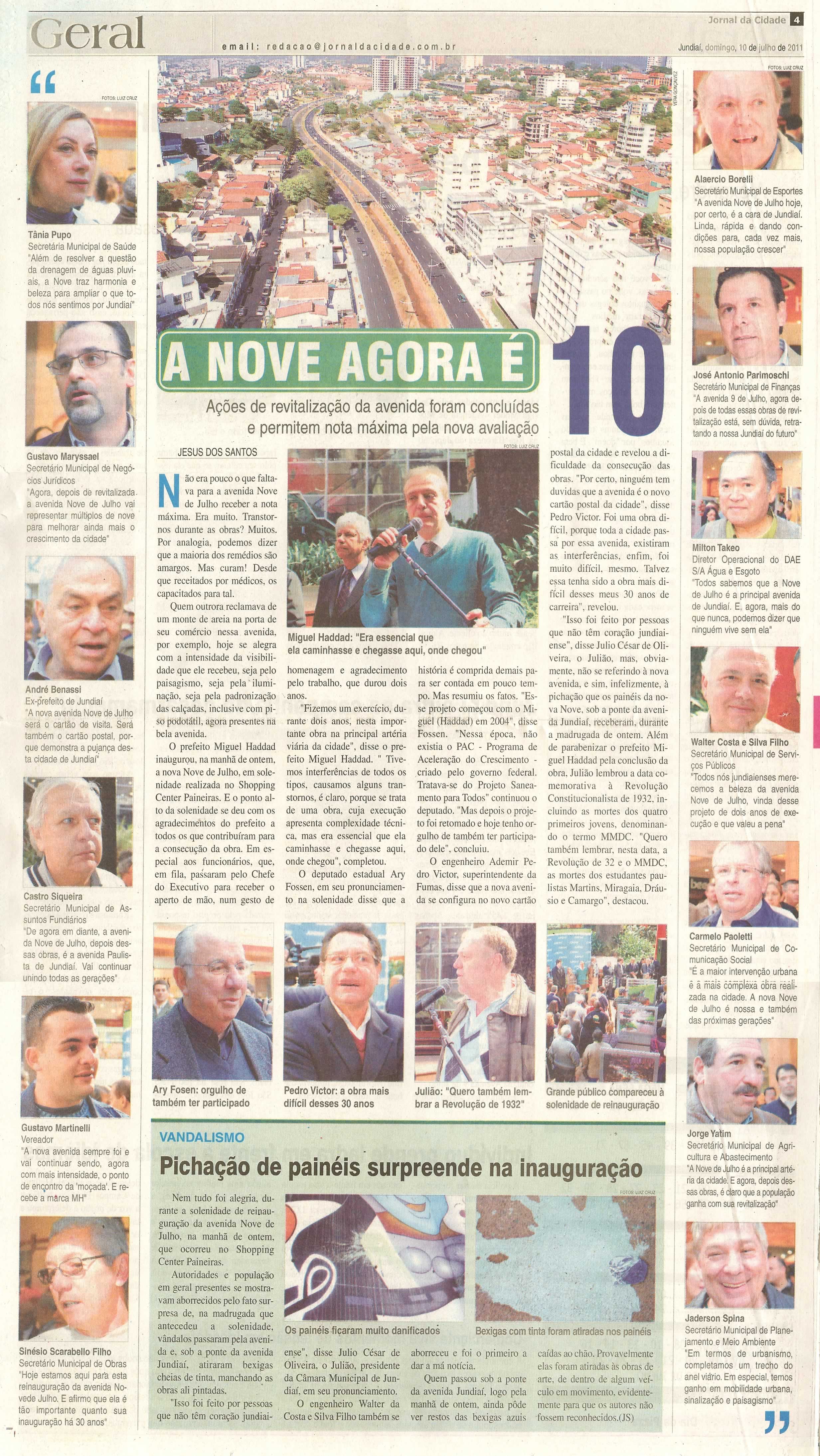 Jornal da Cidade - 10/07/2011