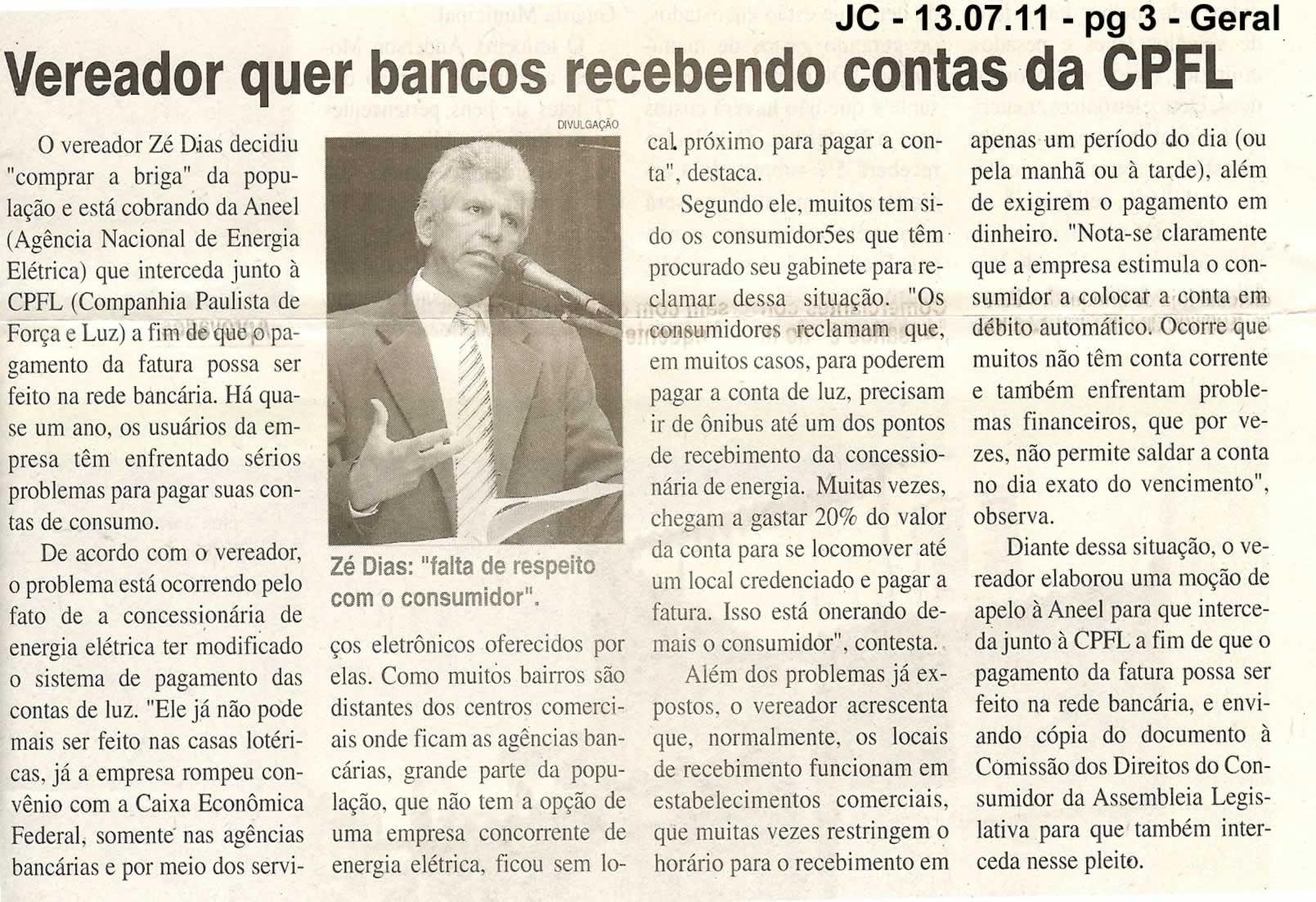Jornal da Cidade - 13/07/2011